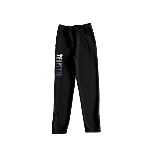 ENSEMBLE JOGGING TRAPSTAR Decdoded chenille 2.0 - Black/Purple