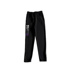 ENSEMBLE JOGGING TRAPSTAR Decdoded chenille 2.0 - Black/Purple