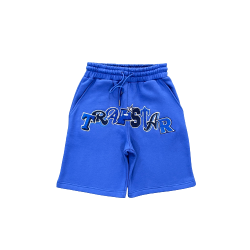 ENSEMBLE SHORT X TSHIRT TRAPSTAR WILDCARDG - BLUE