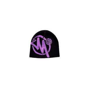 BONNET MINUS TWO REVERSIBLE- BLACK /PURPLE