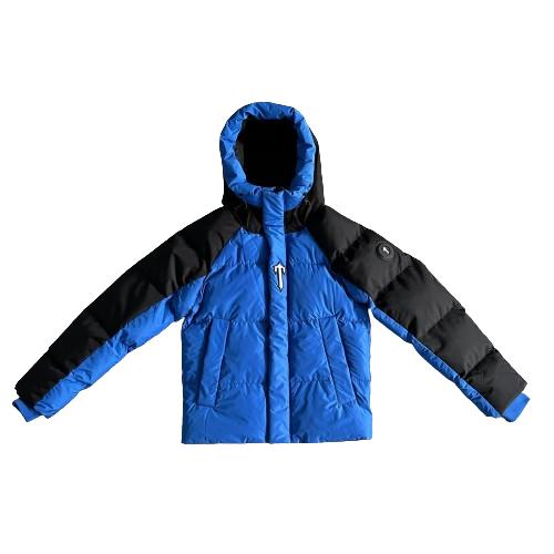 DOUDOUNE TRAPSTAR IRONGATE JACKET- decoded arch puffer-black blue