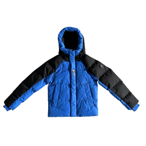 DOUDOUNE TRAPSTAR IRONGATE JACKET- decoded arch puffer-black blue