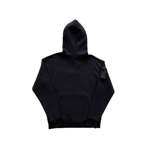 ENSEMBLE JOGGING À CAPUCHE TRAPSTAR HYPERDRIVE  POCKET - BLACK/WHITE