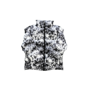 DOUDOUNE TRAPSTAR HYPERDRIVE PUFFER JACKET - TYE DYE BLACK GREY