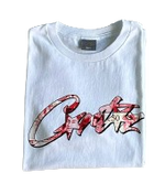 T-shirt CORTEIZ queen money - WHITE/RED