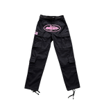 CORTEIZ GUERILLAZ CARGO -  black with pink logo