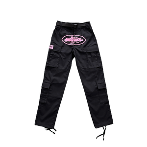 CORTEIZ GUERILLAZ CARGO -  black with pink logo