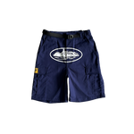 SHORT CARGO CORTEIZ MULA GUERILLAZ - Navy Cargo Shorts