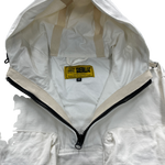 ALCATRAZ Sun & Rain WINDBREAKER - Slant pocket white jacket