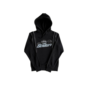 ENSEMBLE JOGGING TRAPSTAR - shooters technical hoodie tracksuit-black/blue