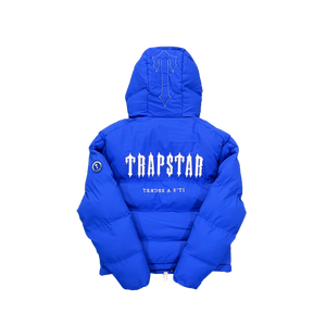 DOUDOUNE TRAPSTAR IRONGATE JACKET - DECODED HOODIE 2.0 BLUE