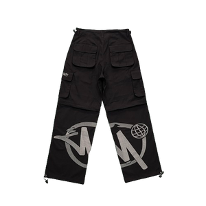 CARGO MINUS TWO - BLACK ( GRAY LOGO)