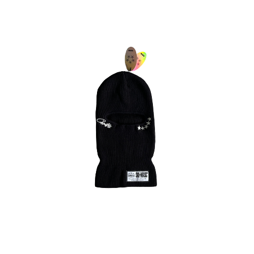 CAGOULE CORTEIZ WOOLEN  5th Anniversary Balaclava - BLACK