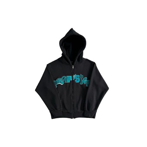 ENSEMBLE JOGGING TRAPSTAR  Tonal Wildcard Hoody-Black/Teal