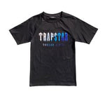 ENSEMBLE SHORT X T-SHIRT TRAPSTAR Chenille decoded chort set-ice flavors - BLACK/BLUE