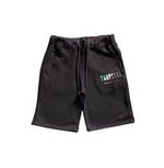 ENSEMBLE SHORT X T-SHIRT TRAPSTAR Chenille decoded chort set - BLACK/GREEN