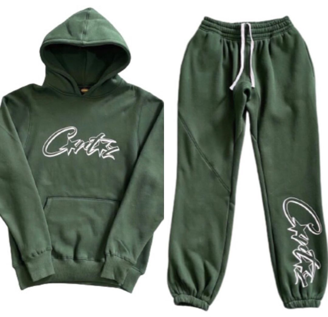 ENSEMBLE JOGGING CORTEIZ -  Alphabet Set GREEN