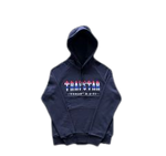 ENSEMBLE JOGGING TRAPSTAR - DECODED HOODED REVOLUTION CHENILLE  BLACK - (RED/ WHITE/BLUE)