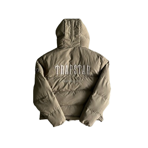 DOUDOUNE TRAPSTAR IRONGATE JACKET DECODED HOODED PUFFER 2.0 - Brindle