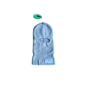 CAGOULE CORTEIZ WOOLEN  5th Anniversary Balaclava - ICE BABY BLUE