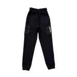 ENSEMBLE JOGGING À CAPUCHE TRAPSTAR HYPERDRIVE  POCKET - BLACK/WHITE