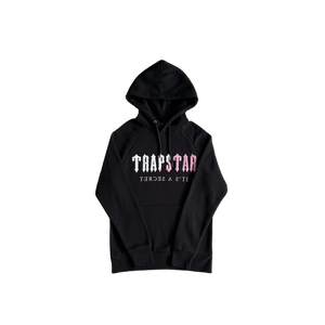 ENSEMBLE JOGGING TRAPSTAR -  decoded chenille hoodie tracksuit-black pink