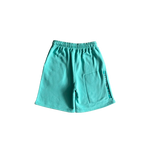 ENSEMBLE SHORT X T-SHIRT TRAPSTAR -chenille decoded 2.0 shorts tiffany blue