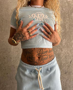 ENSEMBLE SHORT X T-SHIRT BADDIES SYNA WORLD wmstee suit-baby blue