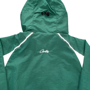 ALCATRAZ Sun & Rain WINDBREAKER -  White and Green Jacket