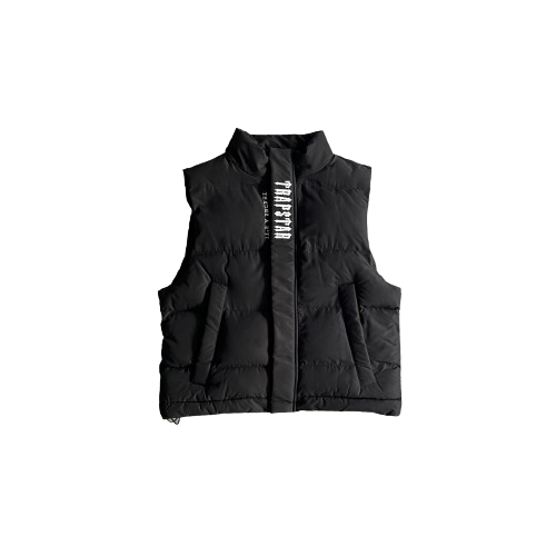 DOUDOUNES SANS MANCHES TRAPSTAR DECODED  GILET -Black/White