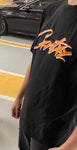 T-SHIRT CORTEIZ - ALLSTARS BLACK LOGO ORANGE