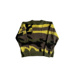 T-SHIRT CORTEIZ BADDIES - Mohair Camo Knitted Jumper