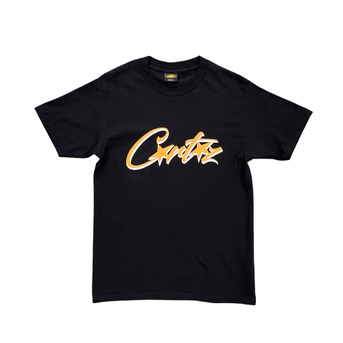 T-SHIRT CORTEIZ - ALLSTARS BLACK LOGO ORANGE