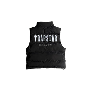 DOUDOUNES SANS MANCHES TRAPSTAR DECODED  GILET -Black/White