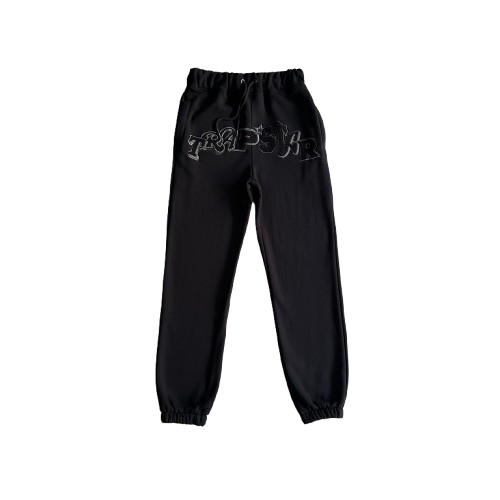 ENSEMBLE JOGGING TRAPSTAR -  Widcard Zip-black /black