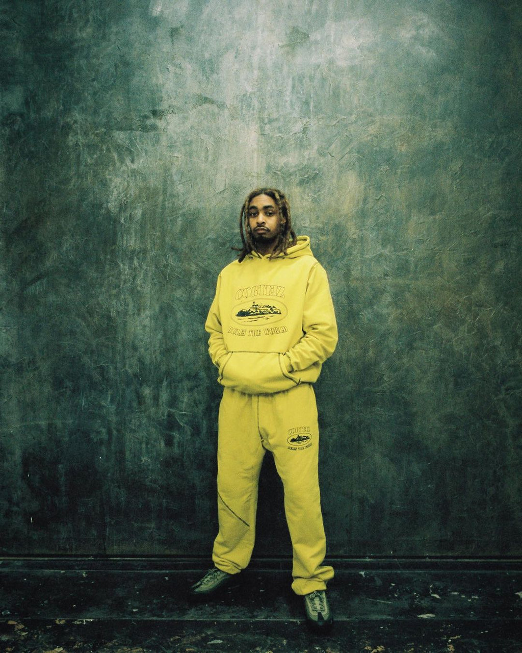 ENSEMBLE JOGGING CORTEIZ - Alcatraz topstitching
