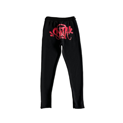 ENSEMBLE JOGGING SYNAWORLD BADDIES - black/red