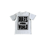 T-shirt Rules The World - RULES block