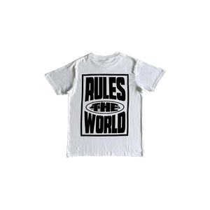 T-shirt Rules The World - RULES block