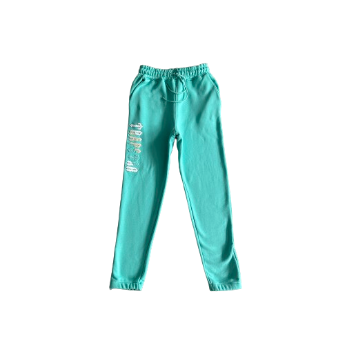 ENSEMBLE JOGGING TRAPSTAR Chenille Decdoded 2.0 - Tiffany Blue