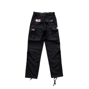 CORTEIZ GUERILLAZ CARGO -  black with pink logo