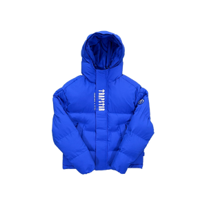 DOUDOUNE TRAPSTAR IRONGATE JACKET - DECODED HOODIE 2.0 BLUE