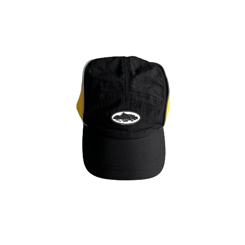CASQUETTE CORTEIZ drawstring hat - BLACK/YELLOW