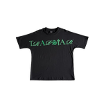 T-SHIRT TRAPSTAR - Caript BLACK / GREEN