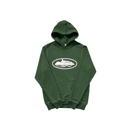 HOODIE CORTEIZ ALCATRAZ LOGO - GREEN