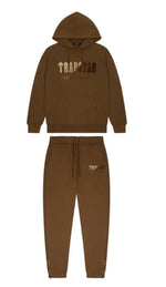 ENSEMBLE JOGGING TRAPSTAR - Decoded brown chenille