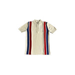 T-SHIRT CORTEIZ Zip Racer knit ss - Cream