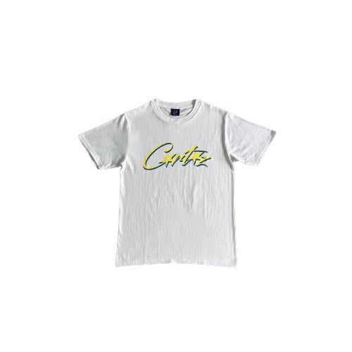 T-SHIRT CORTEIZ GRADIENT CARNI - WHITE/YELLOW