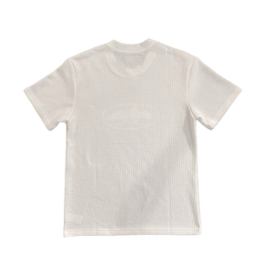 T-SHIRT CORTEIZ  Stone Insignia Waffle Tee - WHITE/WHITE