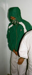 ALCATRAZ Sun & Rain WINDBREAKER -  White and Green Jacket